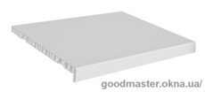 Готовый ПВХ подоконник 300*1840 с заглушками без монтажа