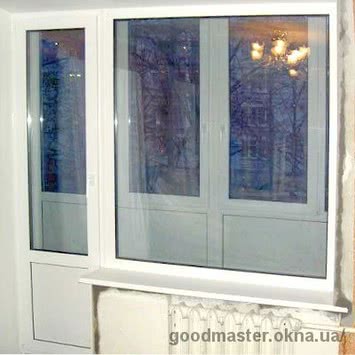 Выход на балкон - балконный блок сохраняющий тепло в вашей квартире, от компании Good Master