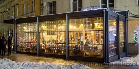 Вертикально-сдвижная автоматическая система GILIOTINA