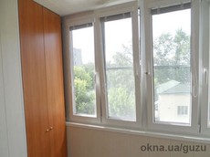 Балконная рама 3000 Х 1600 мм.