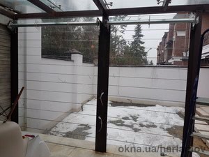 стеклянные роллеты без короба &mdash; 