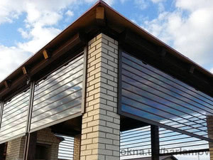 роллеты из поликарбоната &mdash; 