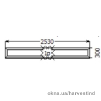 Окно глухое с сэндвичем