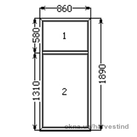 Окно глухое