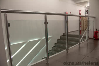 Перила алюминиевые &mdash; ПРОФИЛЬ СЕРВИС