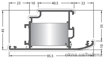 Дверна стулка 40-205-00