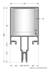Стойка 50F-1065-16