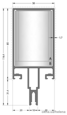 Стойка 50F-1085-17