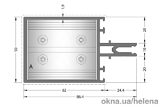 Ригель 50F-2062-19