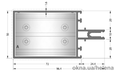 Ригель 50F-2072-16