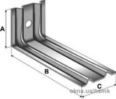 Кронштейн фасадный оцинкованный