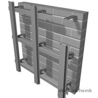 Оцинкованная фасадная система