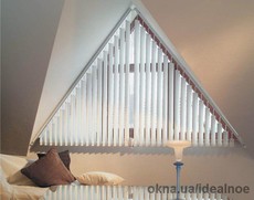 Окно нестандартной формы 1150 х 970 мм.