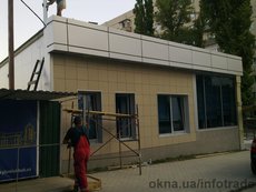 Вентилируемый фасад керамогранитный