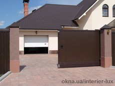 Откатные, распашные ворота, гаражные секционные ворота, ворота «Каскад»