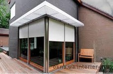 Рефлексол (наружные рулонные шторы), рафшторы (наружные жалюзи)