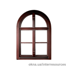 Окно арочное глухое (без открывания)