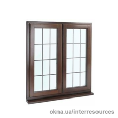 Окно поворотно-откидное двухстворчатое