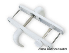 Нажимной гарнитур WC, 35/90, с пружиной, белый, Flipper, 2 винта.