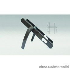 Нажимной гарнитур 25/92, с пружиной, коричневый, Flipper, 2 винта.