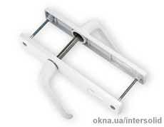 Нажимной гарнитур 35/92, с пружиной, белый, Flipper, 2 винта.