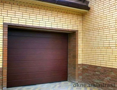 Гаражные ворота Вишня