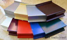 Алюминиевые отливы Покраска по RAL