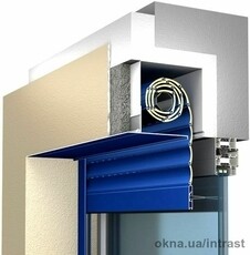 Захисні ролети з прихованим коробом