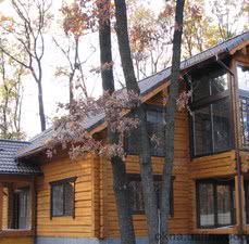 Деревянные окна в загородном доме &mdash; KVANT PROM