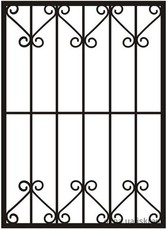 Решетки металлические на окна