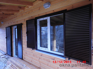 Металлические ставни жалюзи &mdash; 