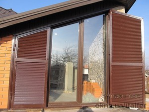 Металлические ставни жалюзи &mdash; 