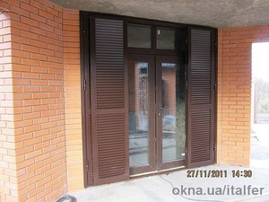 Металлические ставни жалюзи &mdash; 