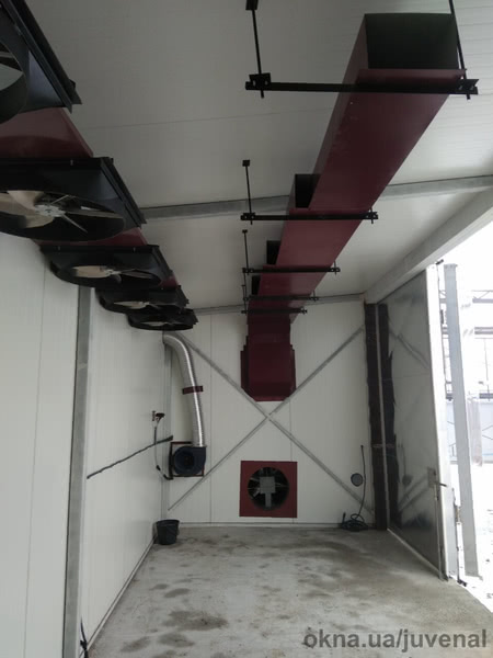 Сушильні камери для деревини JUVENAL (комплект обладнання)