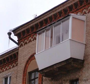 Выносные балконы, балконы 