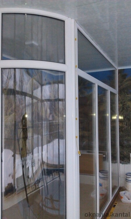 гнутый стеклопакет