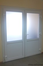 Офисные распашные двери 2100х1800