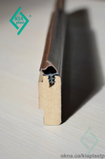 Двокомпонентний ущільнювач для вікон та дверей, коекструзія