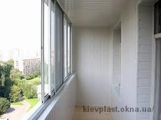 Обшивка балкона