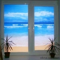 Рулонные шторы с фотопечатью.