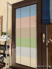 Алюминиевые жалюзи для ПВХ профилей