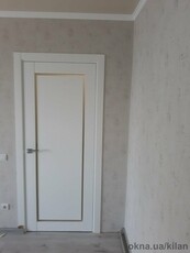 Белые матовые межкомнатные двери от ТМ Rodos, модель Porto 2