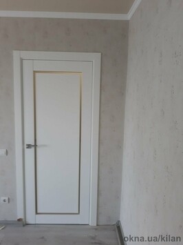 Белые матовые межкомнатные двери от ТМ Rodos, модель Porto 2