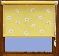 Рулонные шторы мини с открытым коробом 