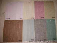 Жалюзи тканевые вертикальные Itaca цвета в ассортименте 127 мм