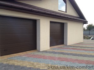 Секционные гаражные ворота &mdash; KLM comfort