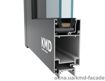 KMD.46 Aluminum windows and doors without thermal breaks