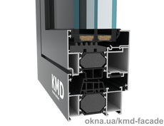 KMD.70 Aluminum windows and doors with thermal insulation