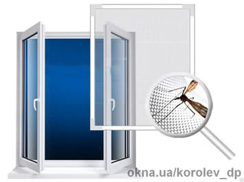 Москитные сетки для металопластиковых окон и дверей.