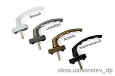 Оконные ручки HOPPE Secustik, антидетка, Гриф.